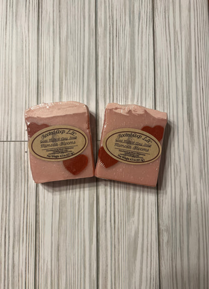 Mimosa Blooms Goat Milk and Kaolin Clay Handmade Soap